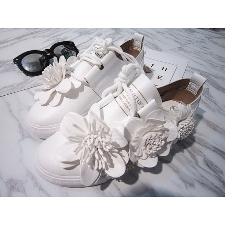 New Summer 3D flowers casual shoes